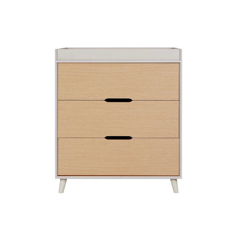 Il Tutto Hygge Chest with Changer - Light Oak & White Sand
