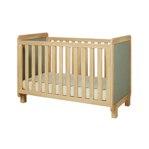 Il Tutto Kuba Cot - Sage Weave & Golden Oak