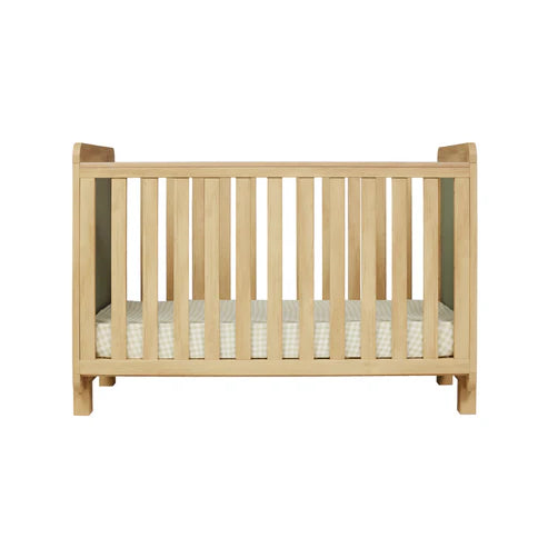 Il Tutto Kuba Cot - Sage Weave & Golden Oak