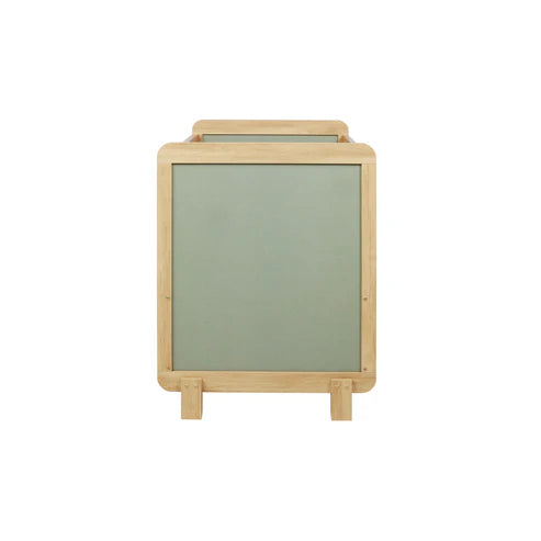 Il Tutto Kuba Cot - Sage Weave & Golden Oak