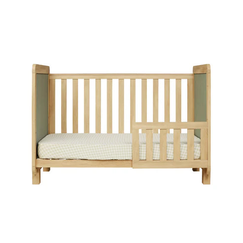 Il Tutto Kuba Cot - Sage Weave & Golden Oak
