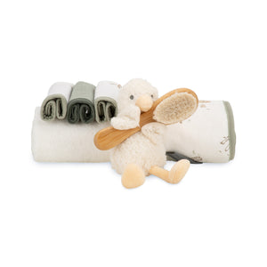 Little Linen Bath Baby Gift Set - Fuzzy Duck