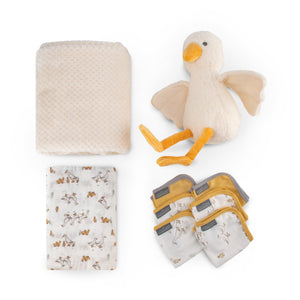 Little Linen Boxed Baby Gift Set - Fuzzy Duck