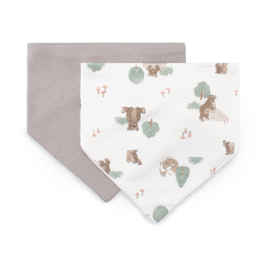 The Little Linen Co Baby Bibs - Willow Bear