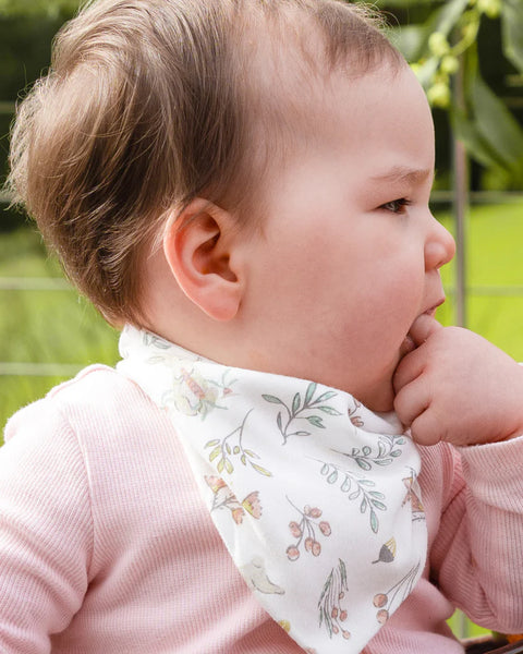 The Little Linen Co Baby Bibs - Harvest Bunny