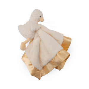 Little Linen Baby Comforter / Security Blanket - Fuzzy Duck