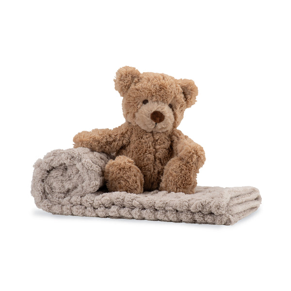 Little Linen Soft Plush Toy & Blanket - Willow Bear