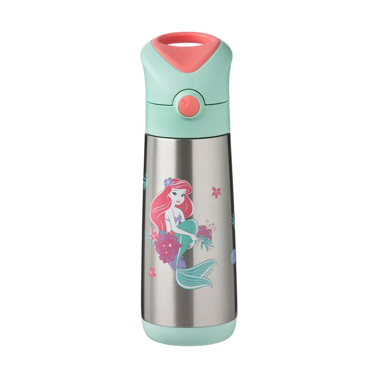 b.box Disney Insulated Drink Bottle 500ml - The Little Mermaid (Limited Edition)