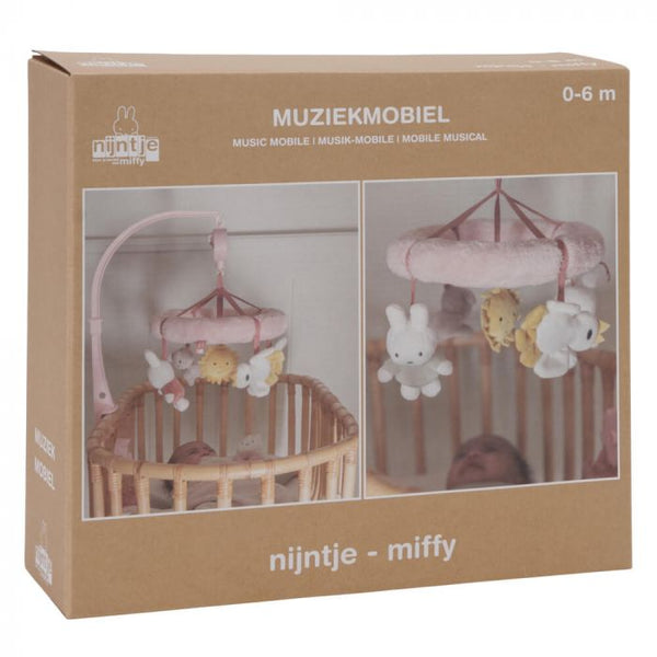 Miffy Fluffy Musical Mobile