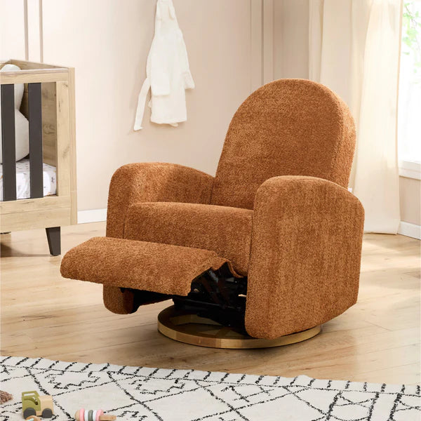 iL Tutto Maya Electric Recliner Glider Nursery Chair - Vintage Rust