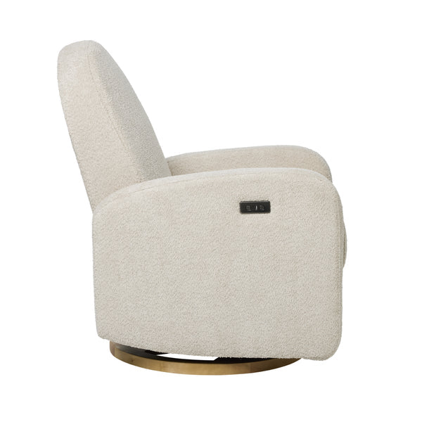 iL Tutto Maya Electric Recliner Glider Nursery Chair - Warm Beige