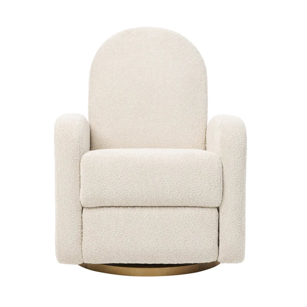 iL Tutto Maya Electric Recliner Glider Nursery Chair - White Mist