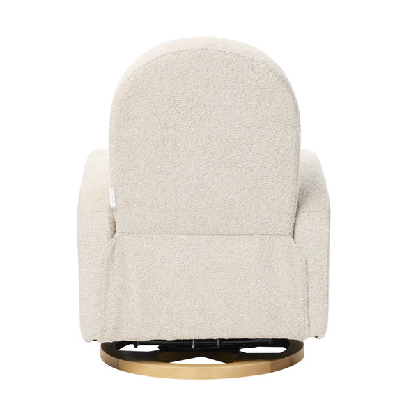 iL Tutto Maya Electric Recliner Glider Nursery Chair - White Mist