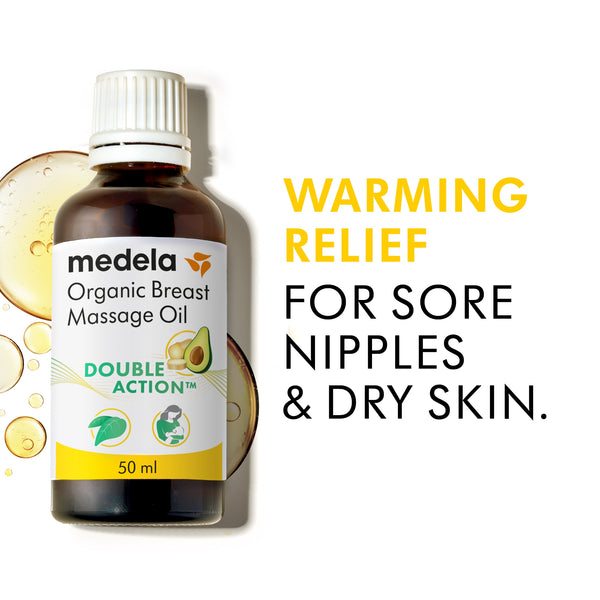 Medela Organic Breast Massage Oil - 50ml