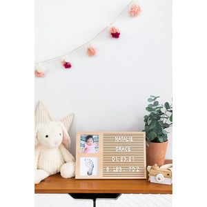 Pearhead Babyprints Letterboard Frame