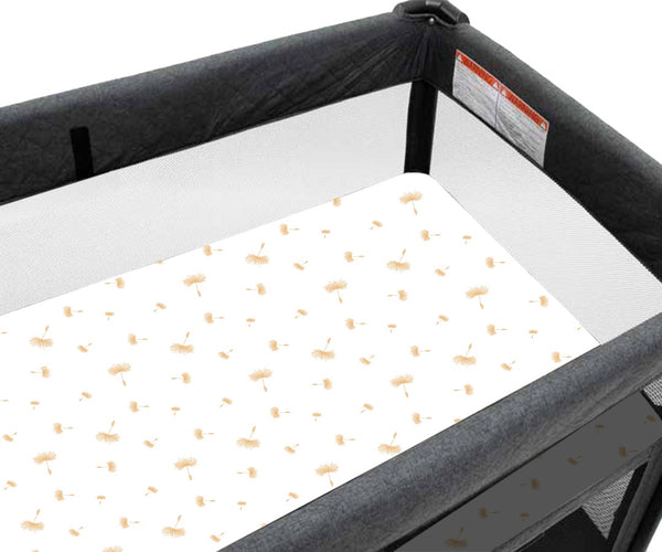 Amani Bebe Jersey Cotton Porta Cot Fitted Sheet – Dandelion