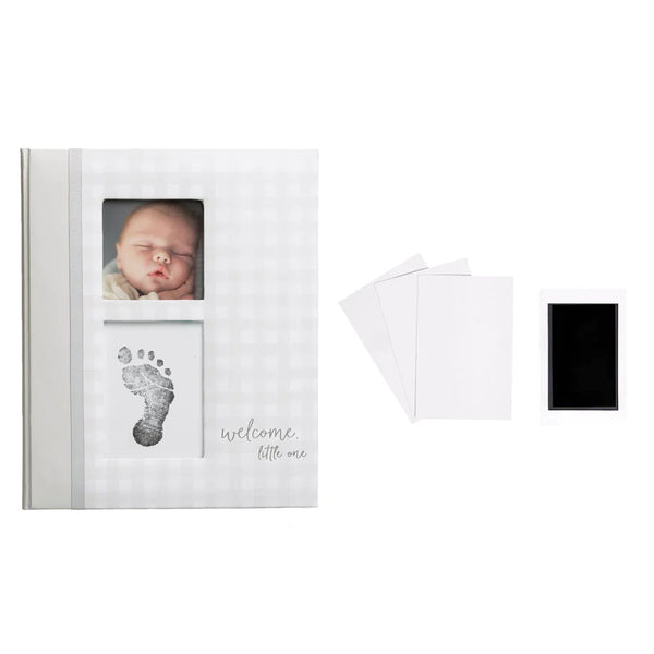 Pearhead Gingham Babybook