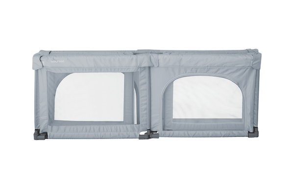 Babyhood Pop Up Play Pen and Play Mat Grey Package