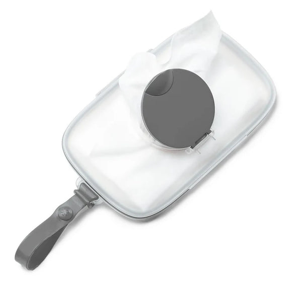 Skip Hop Grab & Go Perfect Snug Seal Wipes Case - Grey