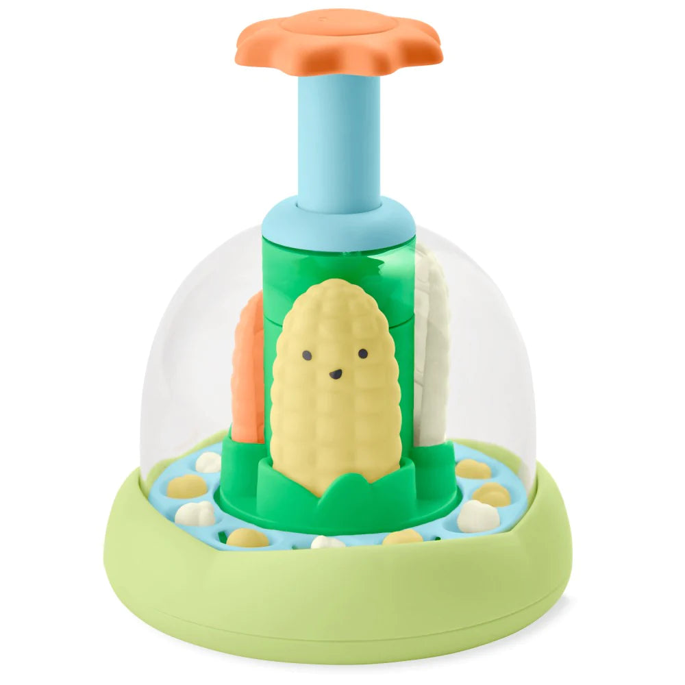 Skip Hop Farmstand Push & Spin Baby Toy