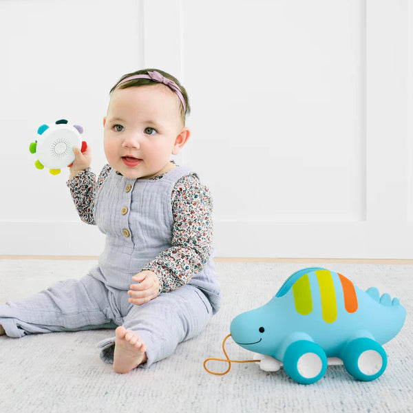 Skip Hop Explore & More Dinosaur 3 in 1 Musical Pull Toy