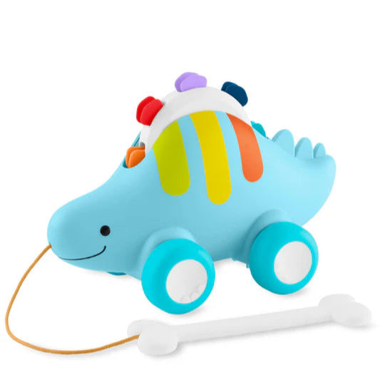 Skip Hop Explore & More Dinosaur 3 in 1 Musical Pull Toy