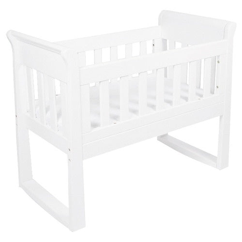 Babyhood Sandton Sleigh Cradle & Mattress - Ex Display