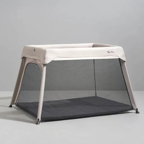 Silver Cross Slumber Travel Cot - Stone