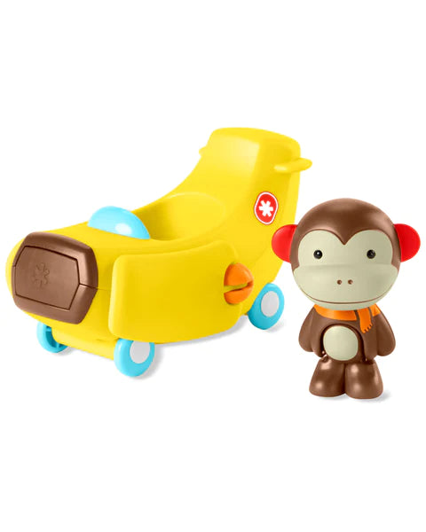 Skip Hop Zoo Peelin' Out Plane Toy