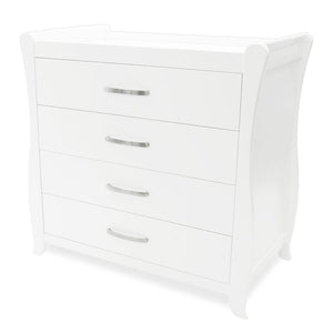 Babyhood Sleigh Cot Package (includes cot, dresser & mattress) Ex-Display