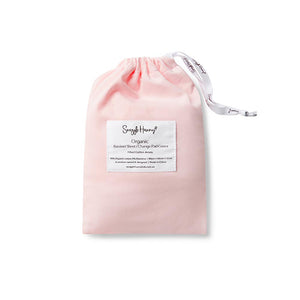 Snuggle Hunny Fitted Bassinet Sheet/Change Mat Cover - Baby Pink