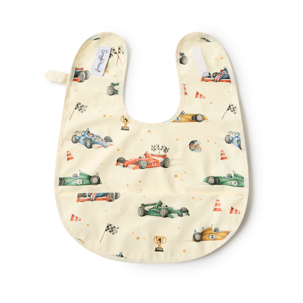 Snuggle Hunny Little Racers Snuggle Bib