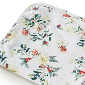 Snuggle Hunny Organic Jersey Wrap & Beanie Set - Festive Berry (limited edition)