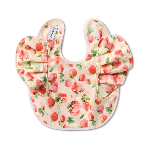 Snuggle Hunny Snuggle Bib Frill - Strawberry