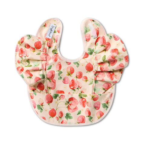 Snuggle Hunny Snuggle Bib Frill - Strawberry