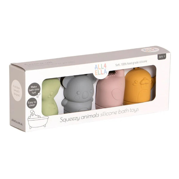 ALL4Ella Squeezy Silicone Bath Toys