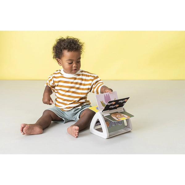 TAF Toys Tummy Time Spinning Book