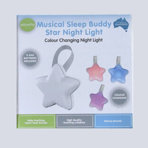 Playette Portable Musical Night Light and Sleep Soother