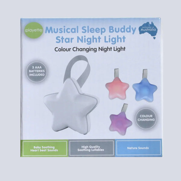 Playette Portable Musical Night Light and Sleep Soother