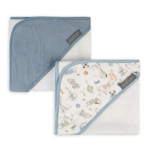 The Little Linen Co Hooded Towels 2pk - Barklife Dog