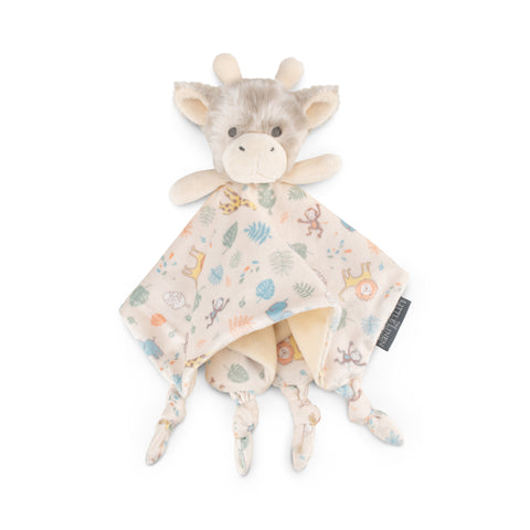 The Little Linen Co Lovie Comforter - Savanna Giraffe