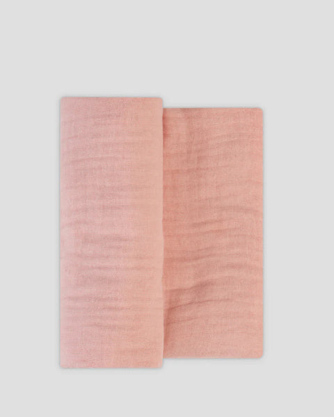The Little Linen Co Muslin - Harvest Bunny Dusty Pink
