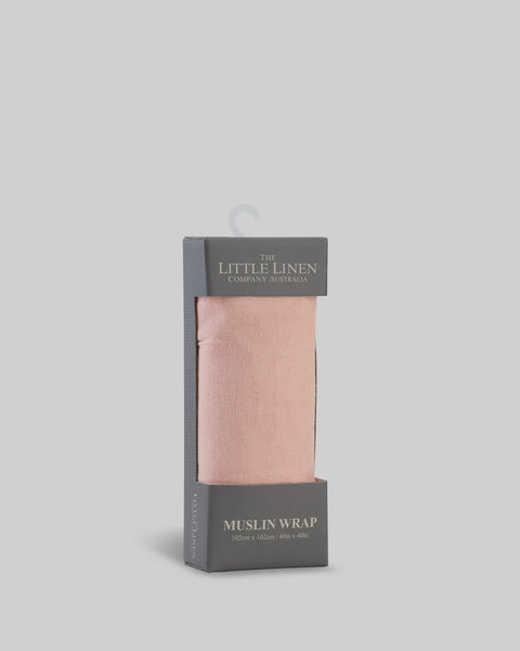 The Little Linen Co Muslin - Harvest Bunny Dusty Pink