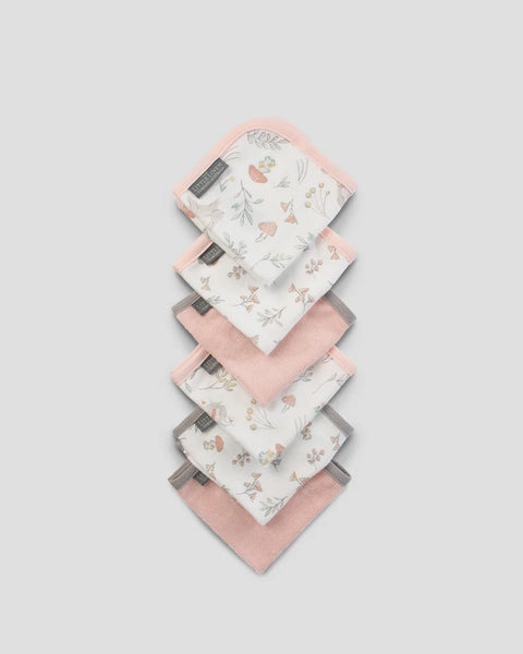 The Little Linen Co Towelling Washer 6pk
