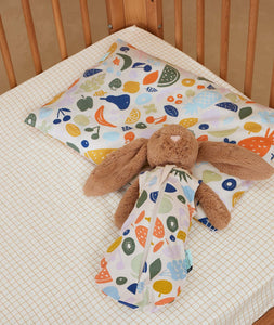 ErgoPouch Toddler Pillow with Case - Fruit Salad