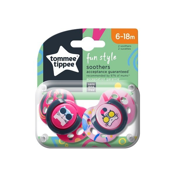 Tommee Tippee 6-18m Fun Soother