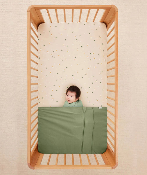 ErgoPouch Bedding - Basinette Tuck Sheet Moss