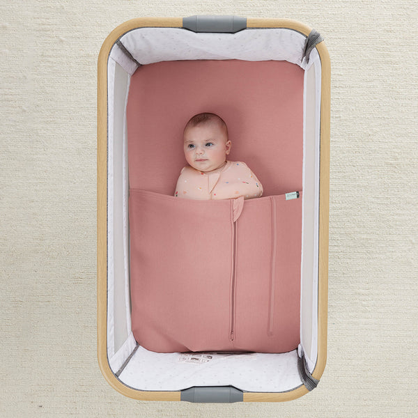 Ergopouch HugMe Blanket Bedside Sleeper (1.0 & 2.5 TOG) - Rose