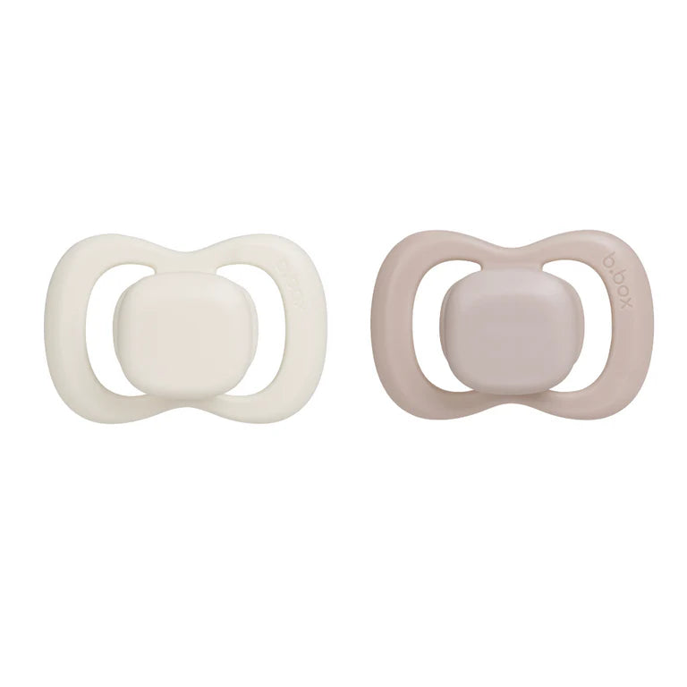 b.box Pacifier Silicone Twin Pack - Size 1