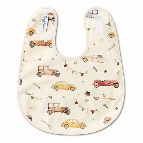 Snuggle Hunny Snuggle Bib - Vintage Cars